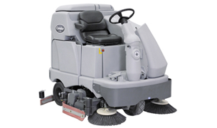 Battery Rider Scrubber